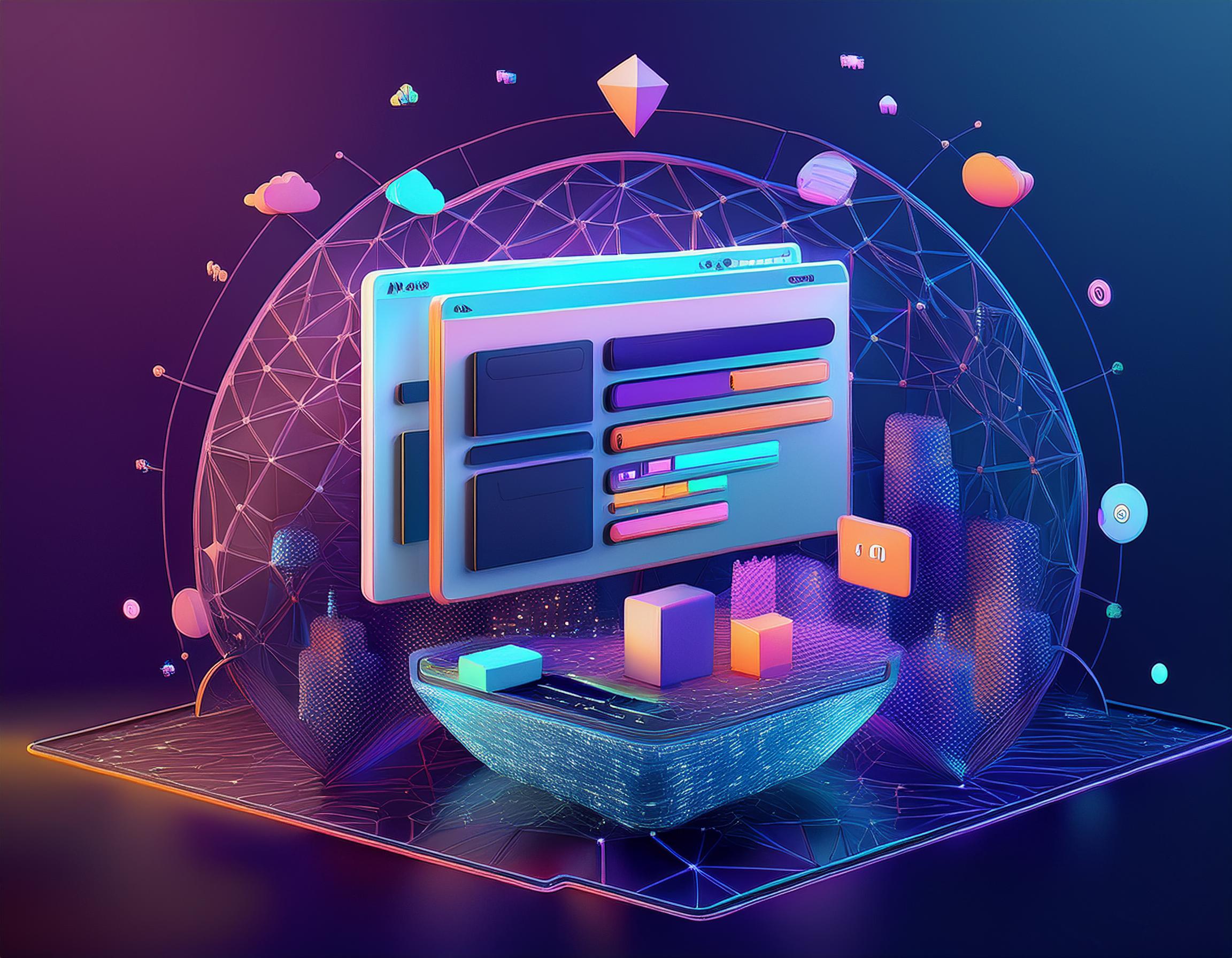 Illustration of Business Websites